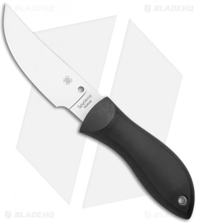 Spyderco Bill Moran Bowie Fixed Blade Knife (3.88" Satin Plain) FB01P 3 Spyderco Bill Moran Bowie Fixed Blade Knife (3.88" Satin Plain) FB01P