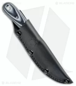 Spyderco Bow River Fixed Blade Knife Black/Gray G-10 (4.4" Satin) FB46GP -Avokelavavat Sales Store Spyderco Bow River Black Gray G 10 Satin FB46GP BHQ 85407 jr sheath