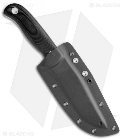 Spyderco Bradley Bowie Fixed Blade Knife G-10 (5.125" Satin) FB33GP 5 Spyderco Bradley Bowie Fixed Blade Knife G-10 (5.125" Satin) FB33GP - Image 3