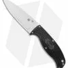 Spyderco Enuff 2 Leaf Fixed Blade Knife Black FRN (3.9" Satin) FB31PBK2 -Avokelavavat Sales Store Spyderco Enuff 2 Leaf Fixed Blade Black FRN Satin BHQ 145711 jr 2
