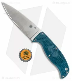 Spyderco Enuff Leaf Fixed Blade Knife Blue FRN (3.95" Satin K390) FB31PBL2K390 -Avokelavavat Sales Store Spyderco Enuff Leaf Fixed Blade Knife Blue FRN Satin K390 FB31PBL2K390 BHQ 179358 kc bottlecap