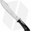 Spyderco Lum Darn Dao Flash Batch Fixed Blade Black G-10 (9.8" Satin) FB41GP