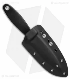 Spyderco Nightstick Fixed Blade Knife Black G-10 (4.1" Satin) FB47GP 9 Spyderco Nightstick Fixed Blade Knife Black G-10 (4.1" Satin) FB47GP -Avokelavavat Sales Store Spyderco Nightstick Fixed Blade Knife Black G 10 4.14in Satin FB47GP BHQ 106205 LS Sheath