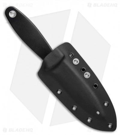 Spyderco Nightstick Fixed Blade Knife Black G-10 (4.1" Satin) FB47GP 5 Spyderco Nightstick Fixed Blade Knife Black G-10 (4.1" Satin) FB47GP - Image 3