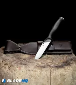 Spyderco Zoomer Fixed Blade Knife Black G-10 (5.2" Satin) FB42GP -Avokelavavat Sales Store Spyderco Zoomer Fixed Blade Knife Black G 10 Satin FB42GP BHQ 78713 kp stump web