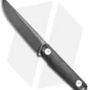 Stedemon Knife Company Stedemon Knife Co. Uncle One UB02 Fixed Blade Knife Black G-10 (5" Black SW)
