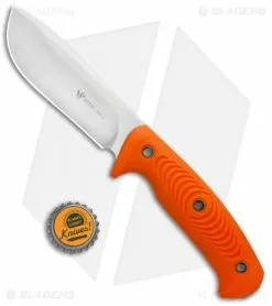 Steel Will Knives Steel Will Roamer Skinner Fixed Blade Knife Orange TPE (4.5" Satin) R345-1OR -Avokelavavat Sales Store Steel Will Roamer Skinner Orange TPE Satin R3451OR BHQ 87696 jr bottlecap