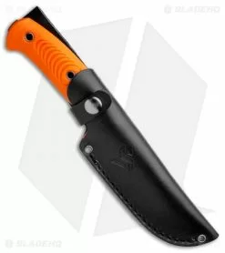 Steel Will Knives Steel Will Roamer Skinner Fixed Blade Knife Orange TPE (4.5" Satin) R345-1OR -Avokelavavat Sales Store Steel Will Roamer Skinner Orange TPE Satin R3451OR BHQ 87696 jr sheath