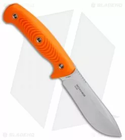 Steel Will Knives Steel Will Roamer Skinner Fixed Blade Knife Orange TPE (4.5" Satin) R345-1OR -Avokelavavat Sales Store Steel Will Roamer Skinner Orange TPE Satin R3451OR BHQ 87696 jr spine