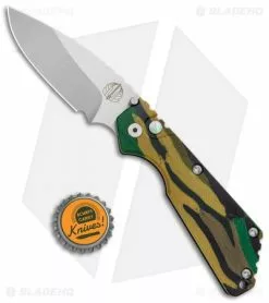 Strider + Pro-Tech Custom SnG Automatic Unique Micarta Camo (3.5" Stonewash) -Avokelavavat Sales Store Strider Protech Custom SnG Auto Untique Micarta Camo SW BHQ 115493 jr bottlecap