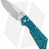 Strider + Pro-Tech Custom SnG Automatic Unique Micarta Turquoise (3.5 Stonewash) -Avokelavavat Sales Store Strider Protech Custom SnG Auto Untique Micarta Turquoise SW BHQ 115488 jr