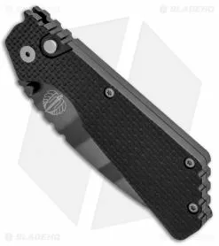 Strider + Pro-Tech PT Automatic Knife Knurled Black (2.75" Tiger Stripe) -Avokelavavat Sales Store Strider Protech PT Auto Knurled Black Tiger Stripe 2307 BHQ 94241 jr spine