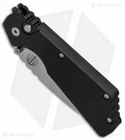 Strider + Pro-tech PT Automatic Knife Knurled Black (2.75" Stonewash) -Avokelavavat Sales Store Strider Protech PT Knurled Black SW 2305 BHQ 51923 jr spine 2