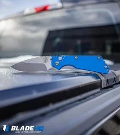 Strider + Pro-Tech SnG Automatic Knife Solid Blue Aluminum (3.5" Stonewash) 11 Strider + Pro-Tech SnG Automatic Knife Solid Blue Aluminum (3.5" Stonewash) -Avokelavavat Sales Store Strider Protech SnG Automatic Knife Solid Blue Aluminum Stonewash BHQ 105835 kp truck web