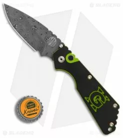 Strider + Pro-Tech USN GX Custom SnG Automatic Knife Black G-10 (3.5" Damascus) -Avokelavavat Sales Store Strider Protech USN GX Custom SnG Black G10 Damascus BHQ 89370 er bottlecap