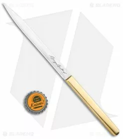 Svord Big Sister Brass Fixed Blade Knife (5.13" Satin) -Avokelavavat Sales Store Svord Big Sister Brass Fixed Satin SVORD BSB BHQ 94482 jr bottlecap