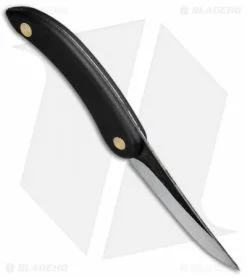 Svord Puukko Fixed Blade Knife Black (4.25" Satin) -Avokelavavat Sales Store Svord Puukko Blk KPUKP BLK BHQ 37247 jr spine 2