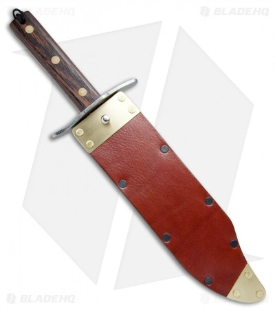 Svord Von Tempsky Bowie Limited Edition Fixed Blade Brass Sheath (11" Flamed) 5 Svord Von Tempsky Bowie Limited Edition Fixed Blade Brass Sheath (11" Flamed) - Image 3