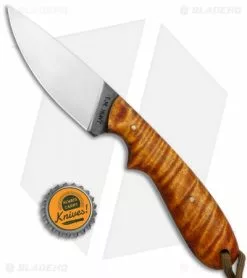 T.M. Hunt Custom Colehog Fixed Blade Knife Curly Maple (3.4" Satin) -Avokelavavat Sales Store T.M. Hunt Custom Colehog Fixed Blade Curly Maple Satin BHQ 136429 jr bottlecap