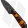 T.M. Hunt Custom Hogua Fixed Blade Knife Curly Maple/Amber Inlay (3.1" Acid) -Avokelavavat Sales Store T.M. Hunt Custom Haugua Curly Maple Amber Inlay Acid BHQ 85828 jr