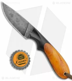 T.M. Hunt Custom Hedgehog Fixed Blade Black G-10/Osage Wood (3.75" Acid) 9 T.M. Hunt Custom Hedgehog Fixed Blade Black G-10/Osage Wood (3.75" Acid) -Avokelavavat Sales Store T.M. Hunt Custom Hedgehog Black G 10 Osage Wood Acid BHQ 99464 jr bottlecap