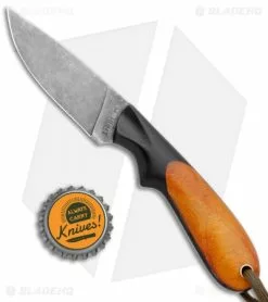 T.M. Hunt Custom Hedgehog Fixed Blade Black G-10/Osage Wood (3.75" SW) -Avokelavavat Sales Store T.M. Hunt Custom Hedgehog Black G 10 Osage Wood SW BHQ 99465 jr bottlecap