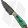 T.M. Hunt Custom Magua Fixed Blade Knife Natural G-10/Earth Resin (3.5" Black)