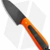 T.M. Hunt Custom Hogua Fixed Blade Knife Orange G10/Onyx Flake (3.1" Black) -Avokelavavat Sales Store T.M. Hunt Custom Hogua Orange G 10 Onyx Flake Black BHQ 99390 jr