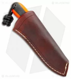 T.M. Hunt Custom Hogua Fixed Blade Knife Orange G10/Onyx Flake (3.1" Black) -Avokelavavat Sales Store T.M. Hunt Custom Hogua Orange G 10 Onyx Flake Black BHQ 99390 jr sheath