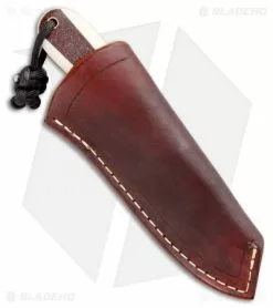 T.M. Hunt Custom Hogua Fixed Blade Knife White G10/Candy Stripe (3.1" Black) -Avokelavavat Sales Store T.M. Hunt Custom Hogua White G 10 Candy Stripe Red Black BHQ 99386 jr sheath