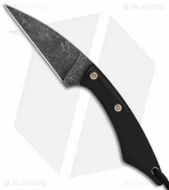T.M. Hunt Custom Knives Hornet 2.0 Fixed Blade Knife Black G-10 Exclusive