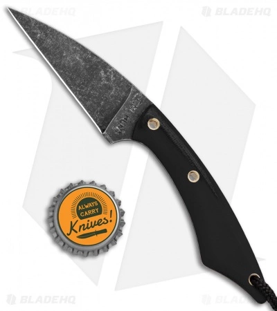 T.M. Hunt Custom Knives Hornet 2.0 Fixed Blade Knife Black G-10 Exclusive 6 T.M. Hunt Custom Knives Hornet 2.0 Fixed Blade Knife Black G-10 Exclusive - Image 4