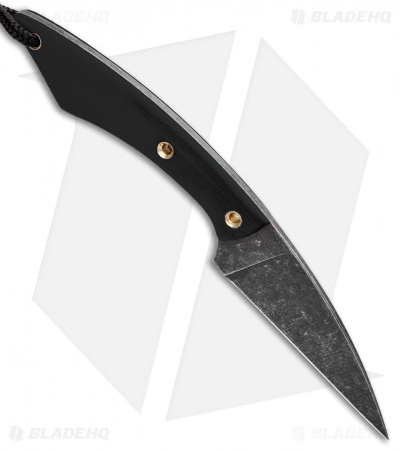 T.M. Hunt Custom Knives Hornet 2.0 Fixed Blade Knife Black G-10 Exclusive 4 T.M. Hunt Custom Knives Hornet 2.0 Fixed Blade Knife Black G-10 Exclusive - Image 2