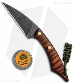 T.M. Hunt Custom Knives Hornet 2.0 Fixed Blade Knife Curly Maple Exclusive -Avokelavavat Sales Store T.M. Hunt Custom Knives Hornet 2.0 Curly Maple Exclusive BHQ 94946 jr bottlecap