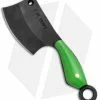 T.M. Hunt Custom "Leave It" Cleaver Keychain Knife Green G-10 (1.75" Black) -Avokelavavat Sales Store T.M. Hunt Custom Leave It Cleaver Keychain Green G 10 Black BHQ 71683 jr
