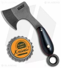 T.M. Hunt Custom "Lil Billy Bad Axe" Keychain Black Micarta W/ Red Liner -Avokelavavat Sales Store T.M. Hunt Custom Lil Billy Bad Axe Keychain Black Micarta with Red Liner BHQ 78450 jr bottlecap