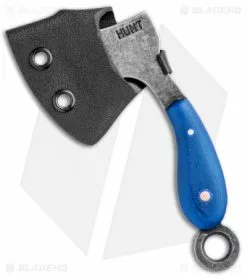 T.M. Hunt Custom "Lil Billy Bad Axe" Keychain Blue G-10 -Avokelavavat Sales Store T.M. Hunt Custom Lil Billy Bad Axe Keychain Blue G 10 Black SW BHQ 94593 jr sheath