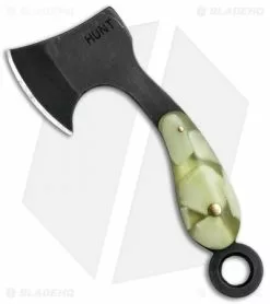 T.M. Hunt Custom "Lil Billy Bad Axe" Yellow/Firefly Glow Keychain