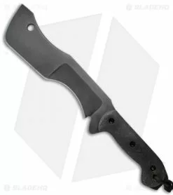 T.M. Hunt Custom M-18 Fixed Blade Knife Black Micarta W/ OD Sheath (10" Gray)