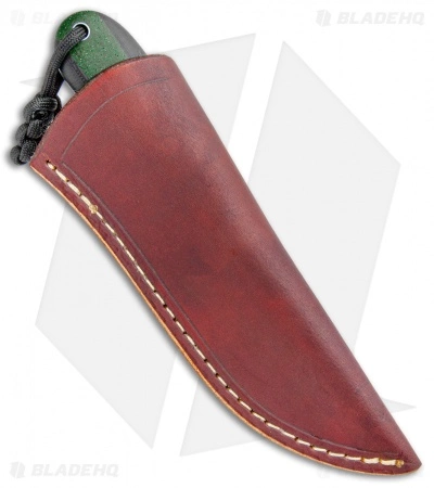 T.M. Hunt Custom Magua Fixed Blade Knife Black G-10/Green Stripe (3.5" Black) 5 T.M. Hunt Custom Magua Fixed Blade Knife Black G-10/Green Stripe (3.5" Black) - Image 3