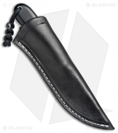 T.M. Hunt Custom Magua Fixed Blade Knife Black G-10/Orange Liner (3.5" Black) 5 T.M. Hunt Custom Magua Fixed Blade Knife Black G-10/Orange Liner (3.5" Black) - Image 3