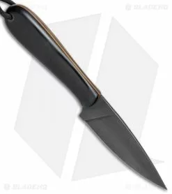 T.M. Hunt Custom Magua Fixed Blade Knife Black G-10/Orange Liner (3.5" Black) 7 T.M. Hunt Custom Magua Fixed Blade Knife Black G-10/Orange Liner (3.5" Black) -Avokelavavat Sales Store T.M. Hunt Custom Magua Black G 10 Orange Liner Black BHQ 78744 jr spine