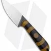 T.M. Hunt Custom Magua Fixed Blade Knife Bullseye Green/Black G-10 (3.5" Satin)