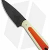 T.M. Hunt Custom Magua Fixed Blade Knife Orange/White G-10 (3.5" Black) -Avokelavavat Sales Store T.M. Hunt Custom Magua Orange White Opposite G 10 Black BHQ 98456 jr