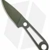 T.M. Hunt Custom Magua Fixed Blade Knife Skeletonized (3.5" OD Green)
