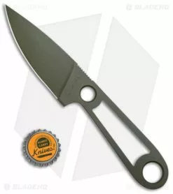 T.M. Hunt Custom Magua Fixed Blade Knife Skeletonized (3.5" OD Green) -Avokelavavat Sales Store T.M. Hunt Custom Magua Skeletonized OD Green BHQ 71693 jr bottlecap