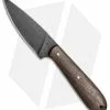 T.M. Hunt Custom Magua Fixed Blade Knife Walnut Wood (3.5" Black)