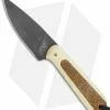 T.M. Hunt Custom Magua Fixed Blade Knife White G-10/Gold Stripe (3.5" Black) -Avokelavavat Sales Store T.M. Hunt Custom Magua White G 10 Candy Stripe Black BHQ 101301 jr