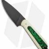 T.M. Hunt Custom Magua Fixed Blade Knife White G10/ Candy Stripe (3.5" Black) -Avokelavavat Sales Store T.M. Hunt Custom Magua White G 10 Candy Stripe Green Black BHQ 98464 jr