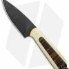 T.M. Hunt Custom Magua Fixed Blade Knife White G-10/Curly Maple (3.5" Black) -Avokelavavat Sales Store T.M. Hunt Custom Magua White G 10 Curly Maple Black BHQ 98459 jr